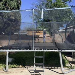 15x15 Square Trampoline 