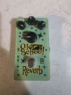 Reverb guitar pedal