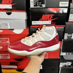 Jordan Cherry 11s size 11 USED But Clean