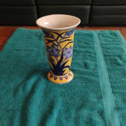Vintage Chinese Floral Vase