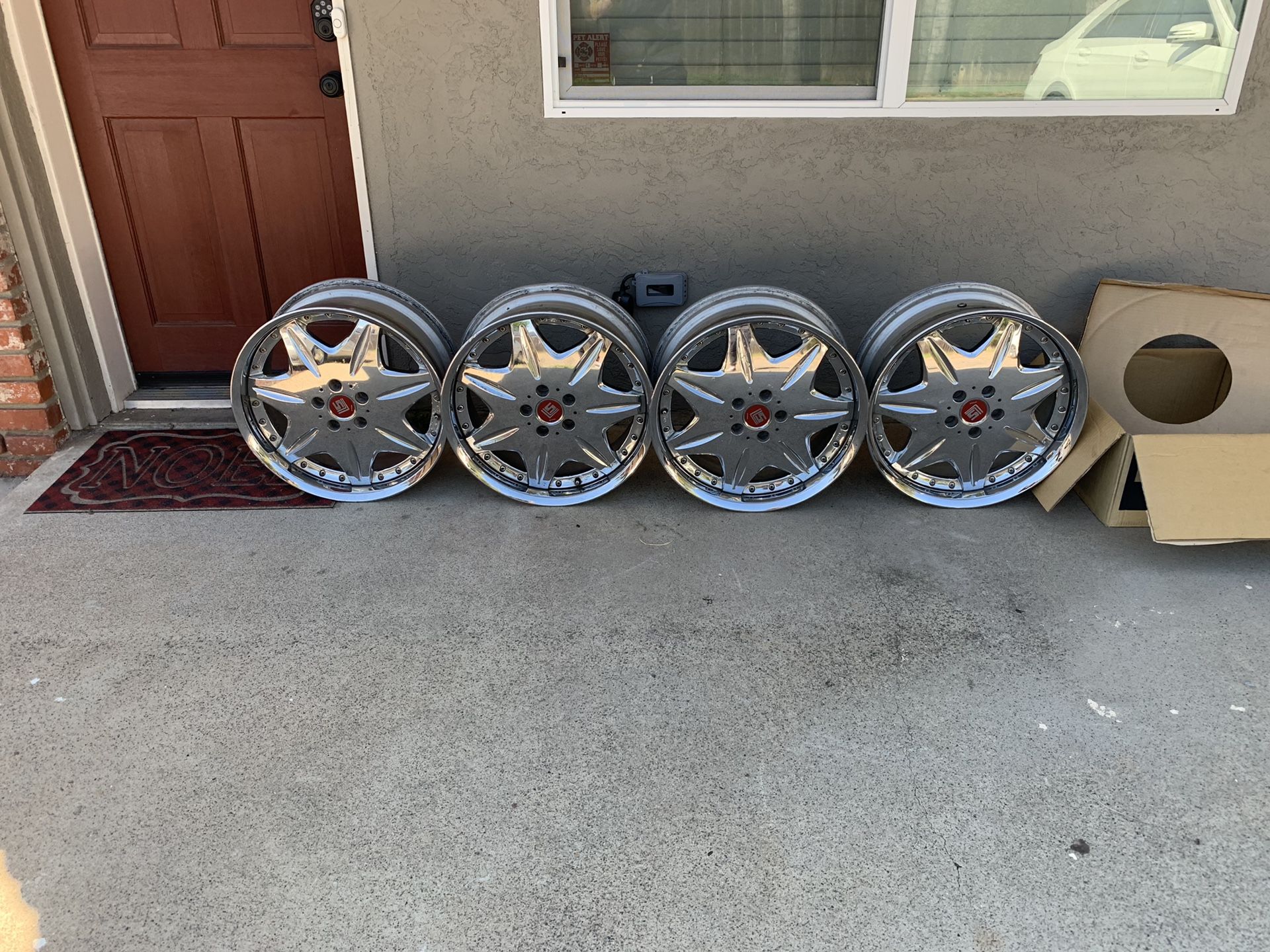 Work ls207 19x8 5x114.3 wheels