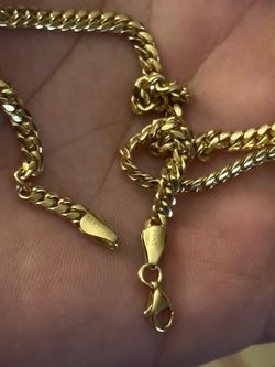14kt Cuban link - trade only