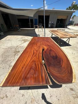 Monkey Pod Slabs ~ Live Edge ~ Please Read Description!