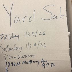 yard sale