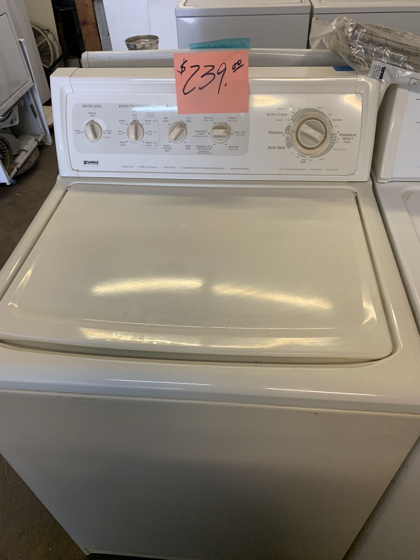 Kenmore Washer . Warehouse pricing. Warranty . Delivery Available . 2522 Market st. 33901