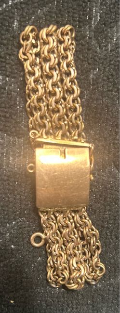 Vintage-style bracelet. Triple-strand chain link Asking Price: OBO