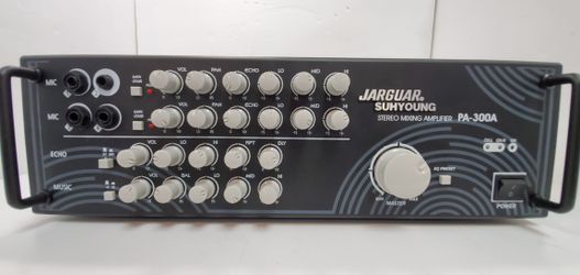 JAGUAR SUHYOUNG STEREO MIXING AMPLIFIER. / Karaoke Mixer.