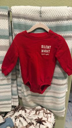 Baby Christmas Sweatshirt Bodysuit