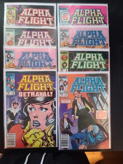 Marvel Alpha Flight Comics
