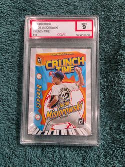 Jacob Misiorowski 2026 Donruss Crunch Time #13