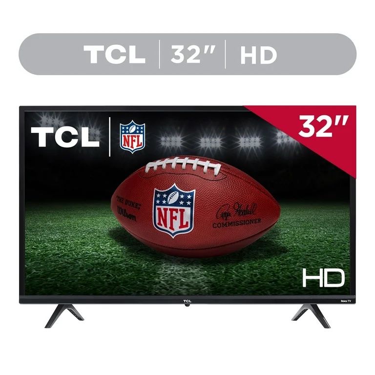TCL 32” Class S3 (32S331) 720p HD LED Smart TV with Roku TV