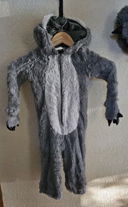 kids wolf costume 4t