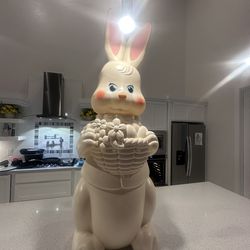 Giant 5ft jumbo indoor big Easter bunny decoration holiday kids home elegant furniture plastic huge