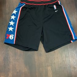 Nike Philadelphia 76er’s Basketball Shorts
