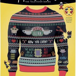 AQUARIUS - Friends TV Series Ugly Christmas Sweater Shaped 1000 Piece Jigsaw Puzzles