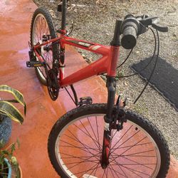 Red Bicycle In Good Condition 