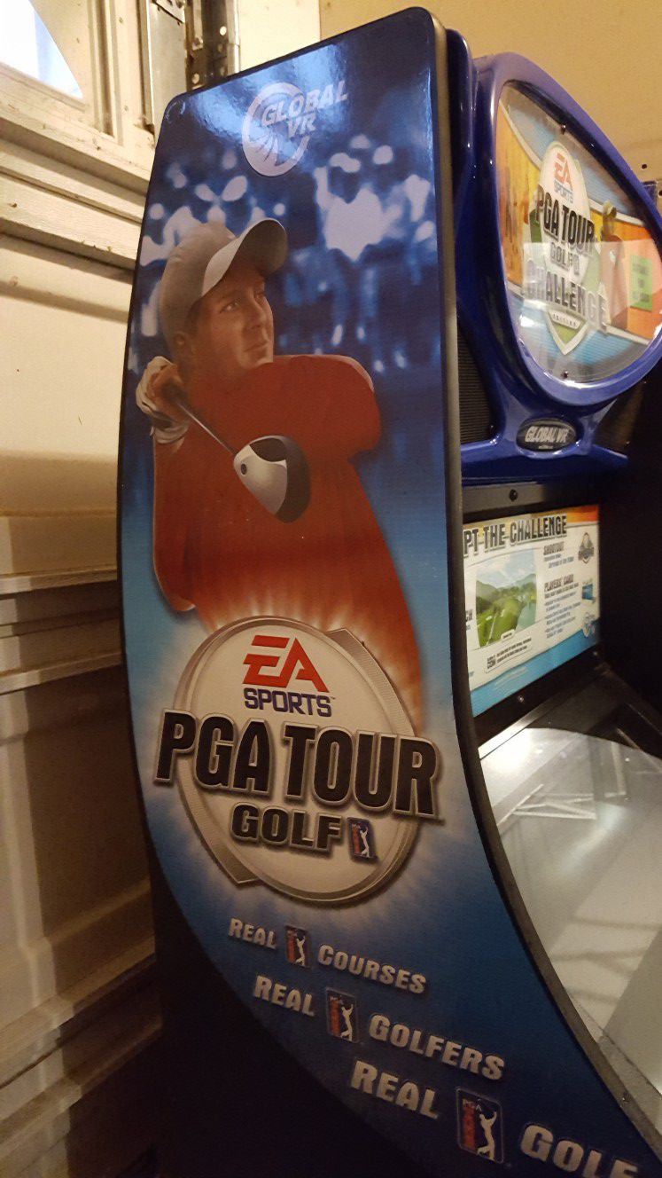 Pga Golf arcade game
