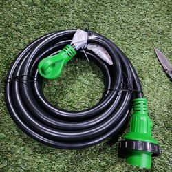 RVGUARD Cable de extensión de alimentación RV de 30 amperios y 25 pies, cable STW resistente 