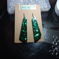Hand Crafted Resin Earrings