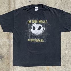 Disney Jack Skeleton T Shirt XL