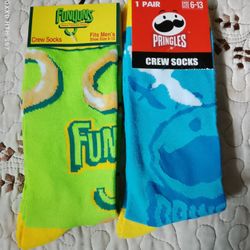 Set Of Two Pairs Of Novelty Socks