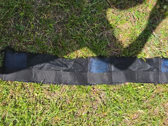 Black and Blue Weighted Belt or Strap