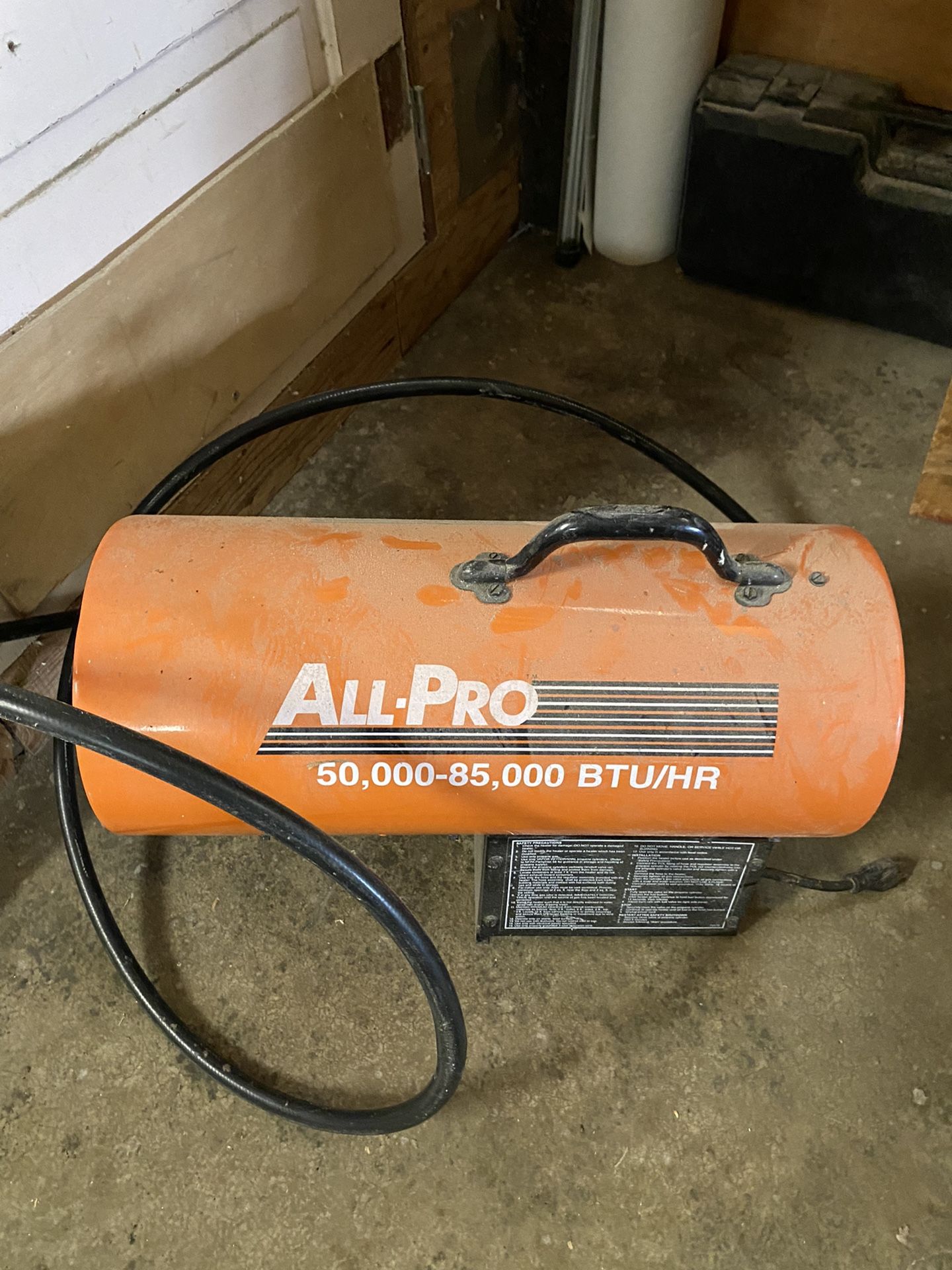 50,000 To 85,000 BTU Propane Heater for Sale in Sedrowoolley, WA OfferUp