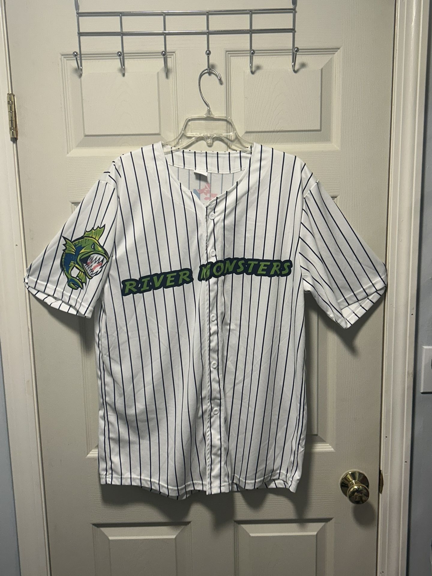 Seguin River Monsters SGA White Baseball Jersey XL Texas Collegiate League