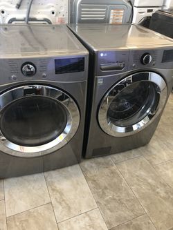 LG Front Load Electric Washer And Dryer
