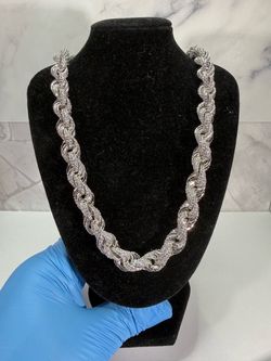 5A CZ Rope Chain — 24”