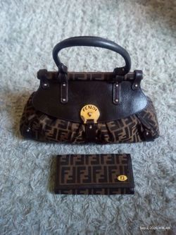 Authentic Fendi purse with wallet
