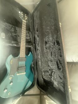 Left-Handed Guild Polara Deluxe Electric Guitar with Hard Case