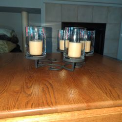 Candle Stand With Candles