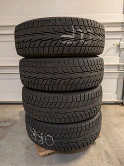 Subaru Wheels and Hankook Winter Tires Set (205/60R16)