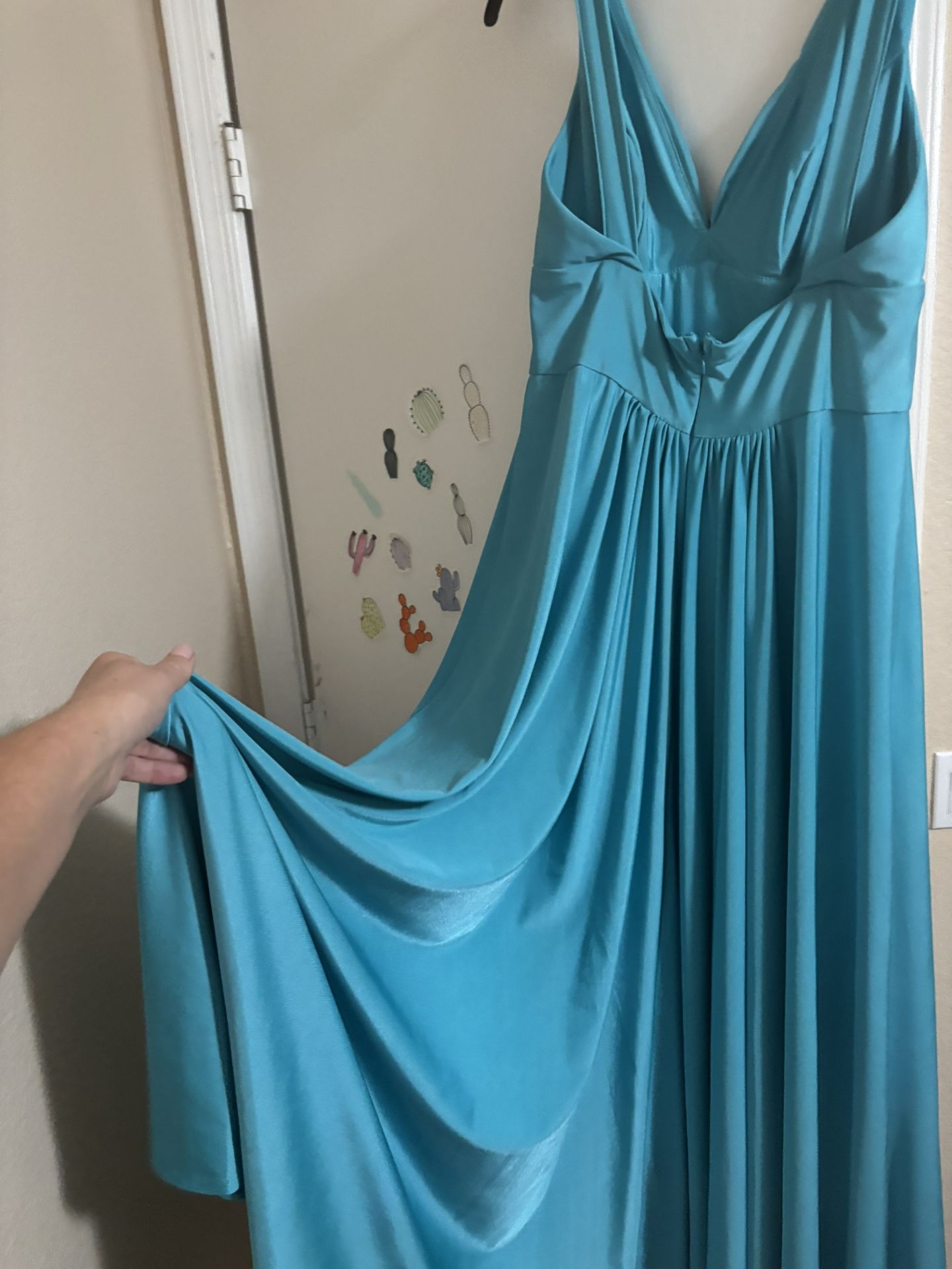 Blue Long Dress