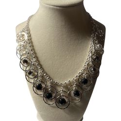 White House Black Market Silver Tone