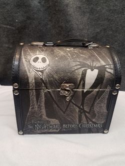 Used NIGHTMARE BEFORE CHRISTMAS JACK SKELLINGTON VINTAGE CASE