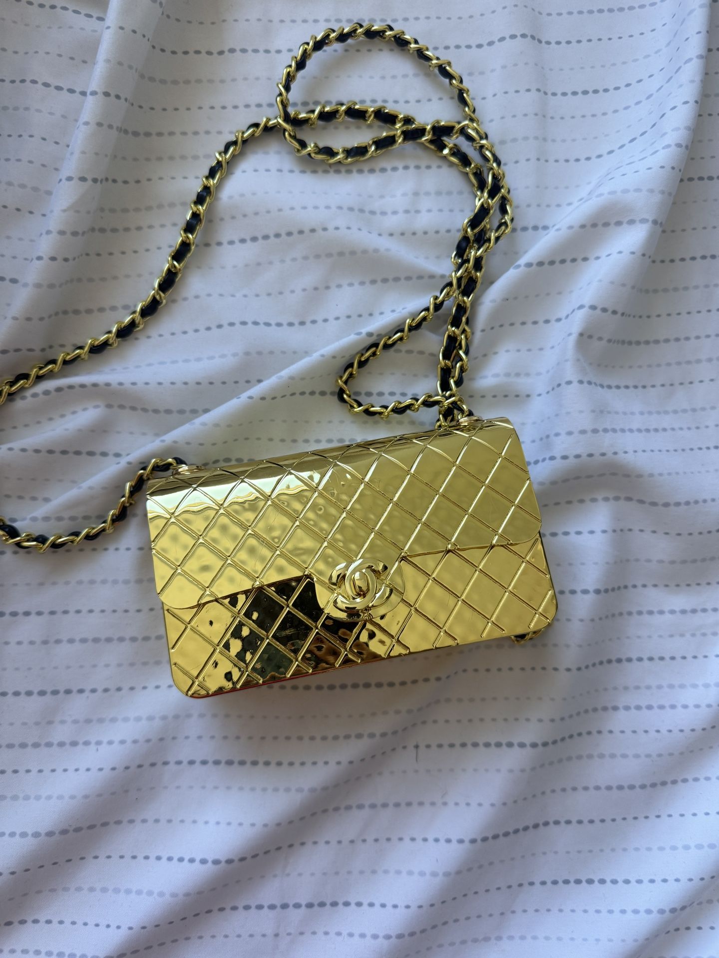 Chanel Metal Case Mini Classic Evening Bag