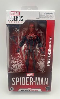 Marvel Legends Series Gamer Verse Spider-Man Peter Parker Velocity Suit Figure