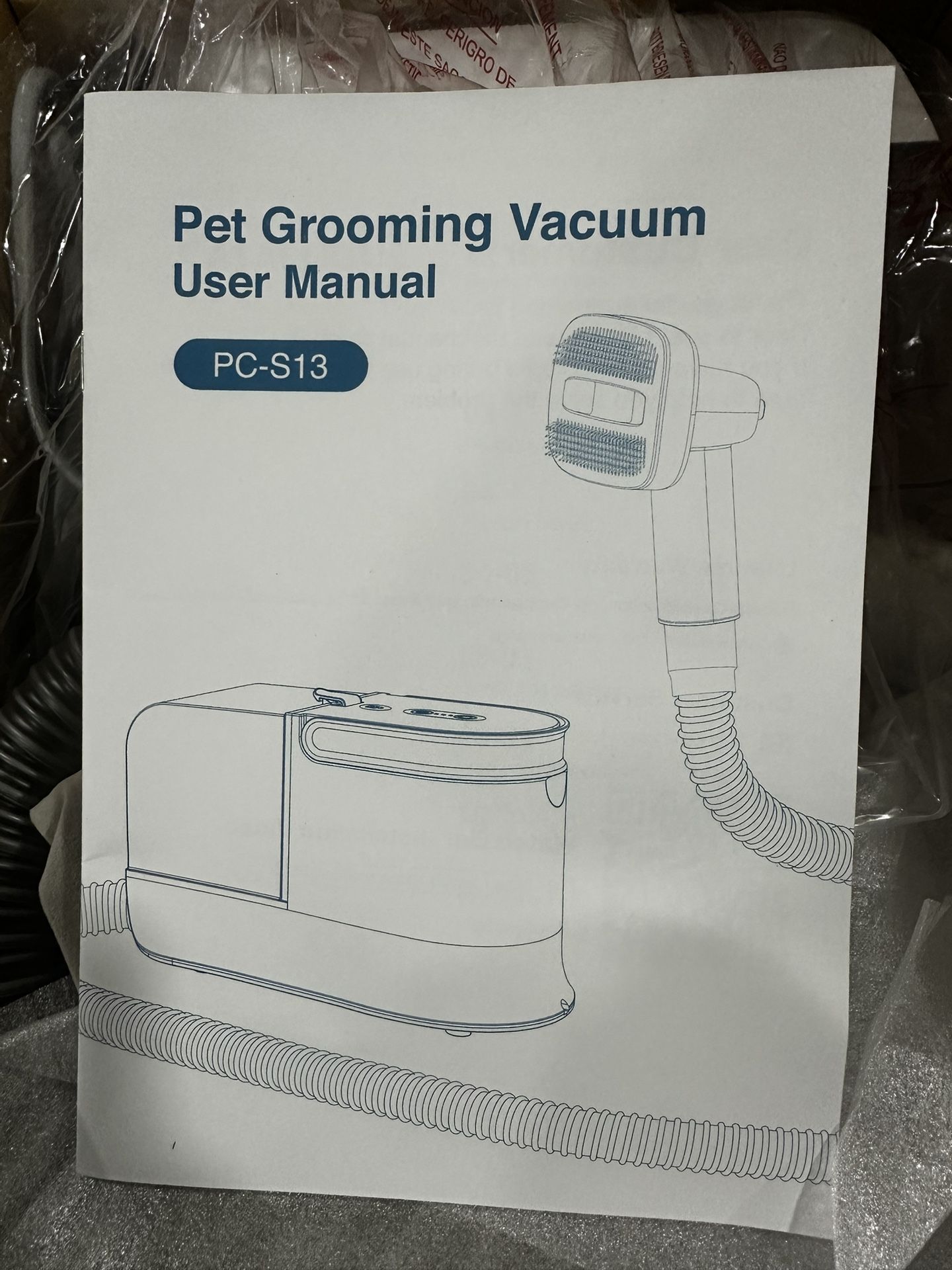 Pet Grooming vacuum