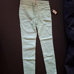 NEW Bebe girls jeans light blue - size 14