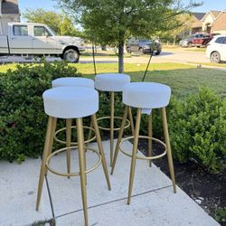 Barstools Set Of 4 Beautiful And Modern 