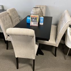 Loving Dining Set ✨🤍 Easy Financing Available ✨✅