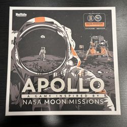Apollo: A Collaborative Game Inspired By Nasa Moon Missions Board Game Brand New