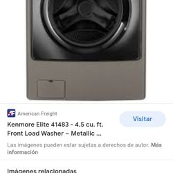 Kenmore Élite Washer 4.5 Cu Ft. 