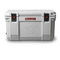 Moosejaw 50 Quart Ice Fort Hard Cooler with Microban, Snow