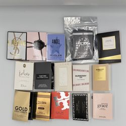 15 PCS DESIGNER PERFUME SAMPLES LOT | YSL, DIOR, TOM FORD, BURBERRY ++