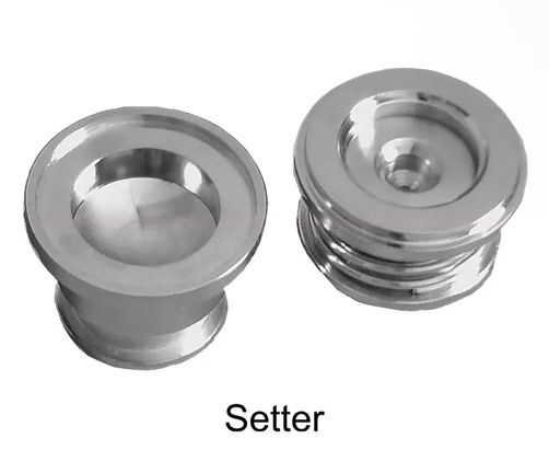 Setter Die For #45 Crimp Button Forms. GLN45