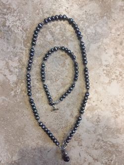 Beautiful set (bracelet and necklace)