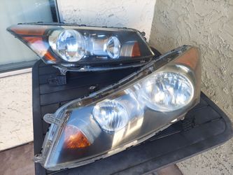 2008  2012  GENUINE HONDA ACCORD SEDAN  HEADLIGHT + taillights (no bulbs)+ LED ligths